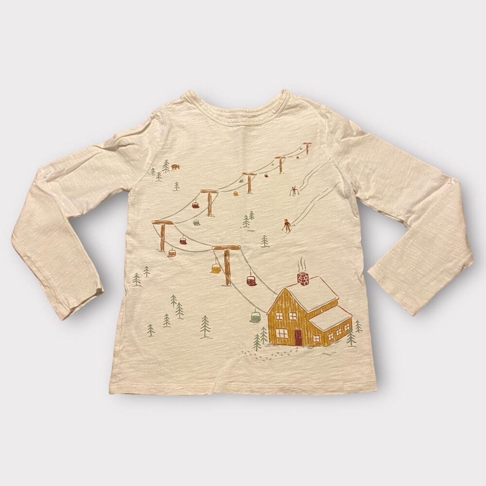 Little Co. (7) Long Sleeved Ski Lift Shirt